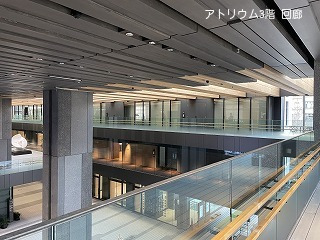 アトリウム3階 回廊