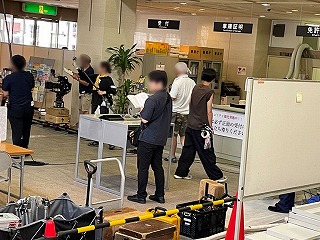 愛の、がっこう撮影風景１